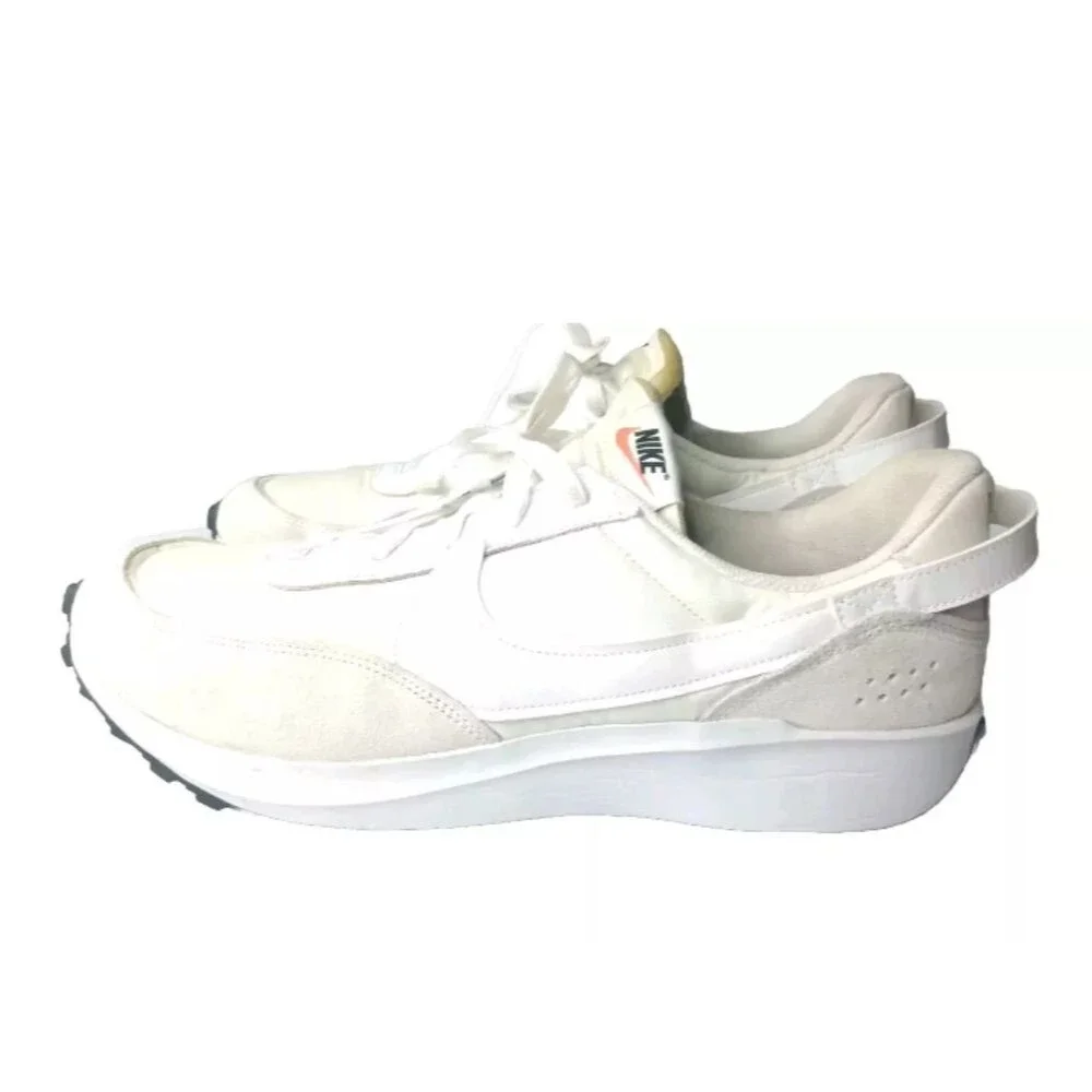Nike Waffle Debut Shoes Men's Size 15 White Black Orange DH9522-101